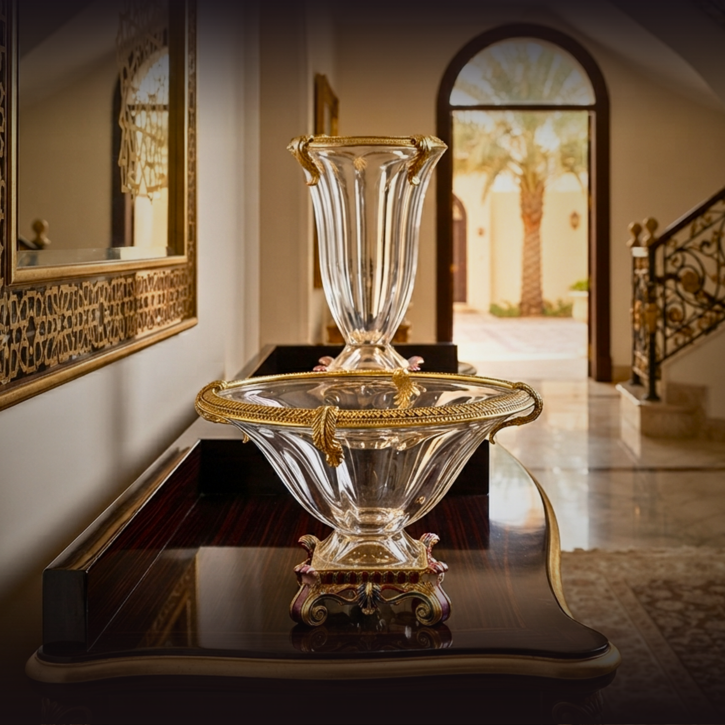 Imperial Orchard Crystal Bowl