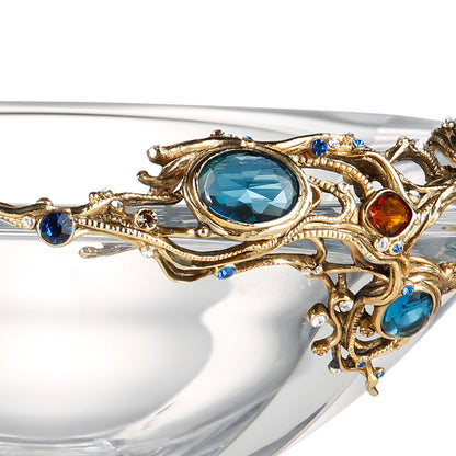 Sapphire Majesty Gilded Vessel