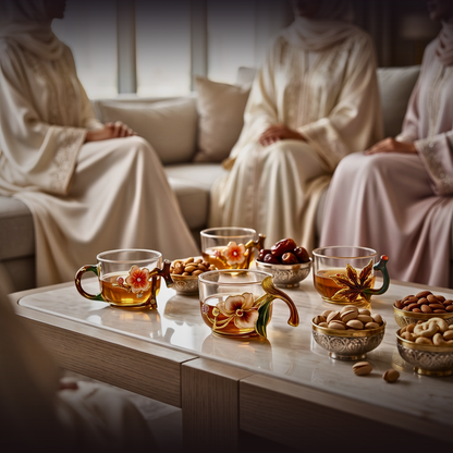 Four Seasons Flora Artisan Tea Set