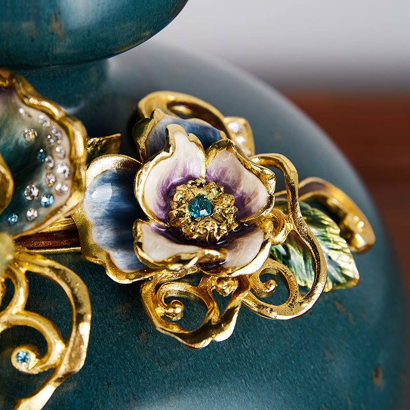 مزهرية سيراميك تاج الزمرد