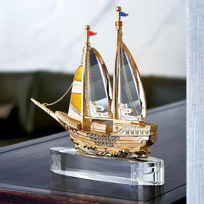 Golden Horizon Sailboat