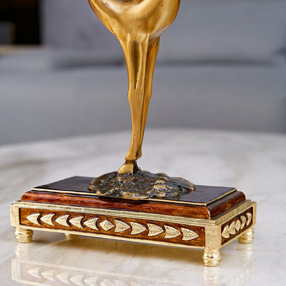 Golden Stag Majesty Figurine