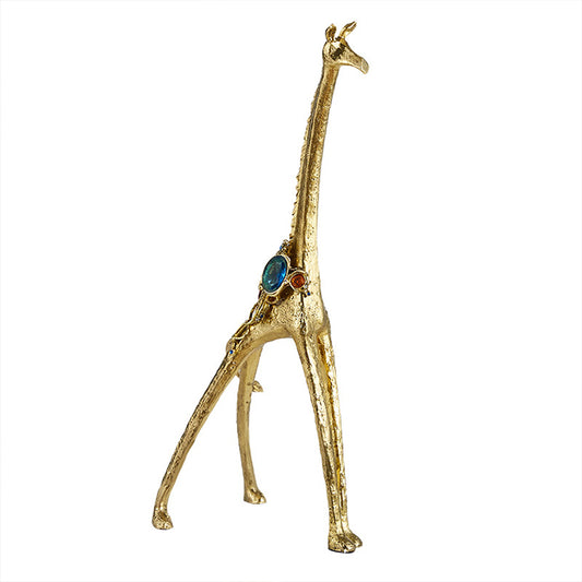 Giraffe of Gold Ascent Ornament