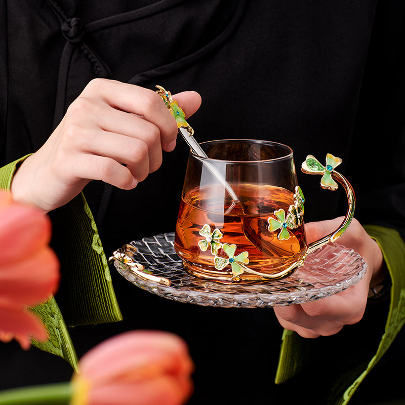 Crystal Bloom Tea Service Set