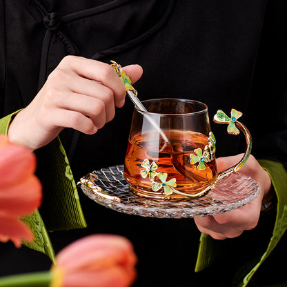 Crystal Bloom Tea Service Set