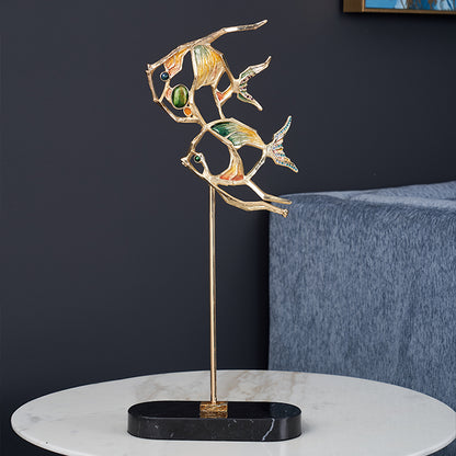 Golden Harmony Ornament