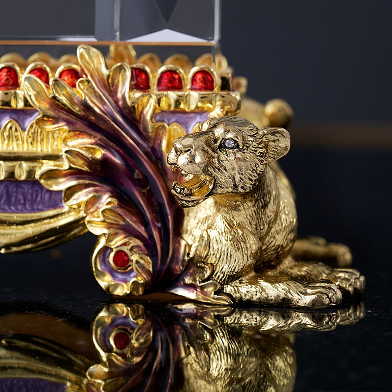 Majestic Winged Clock