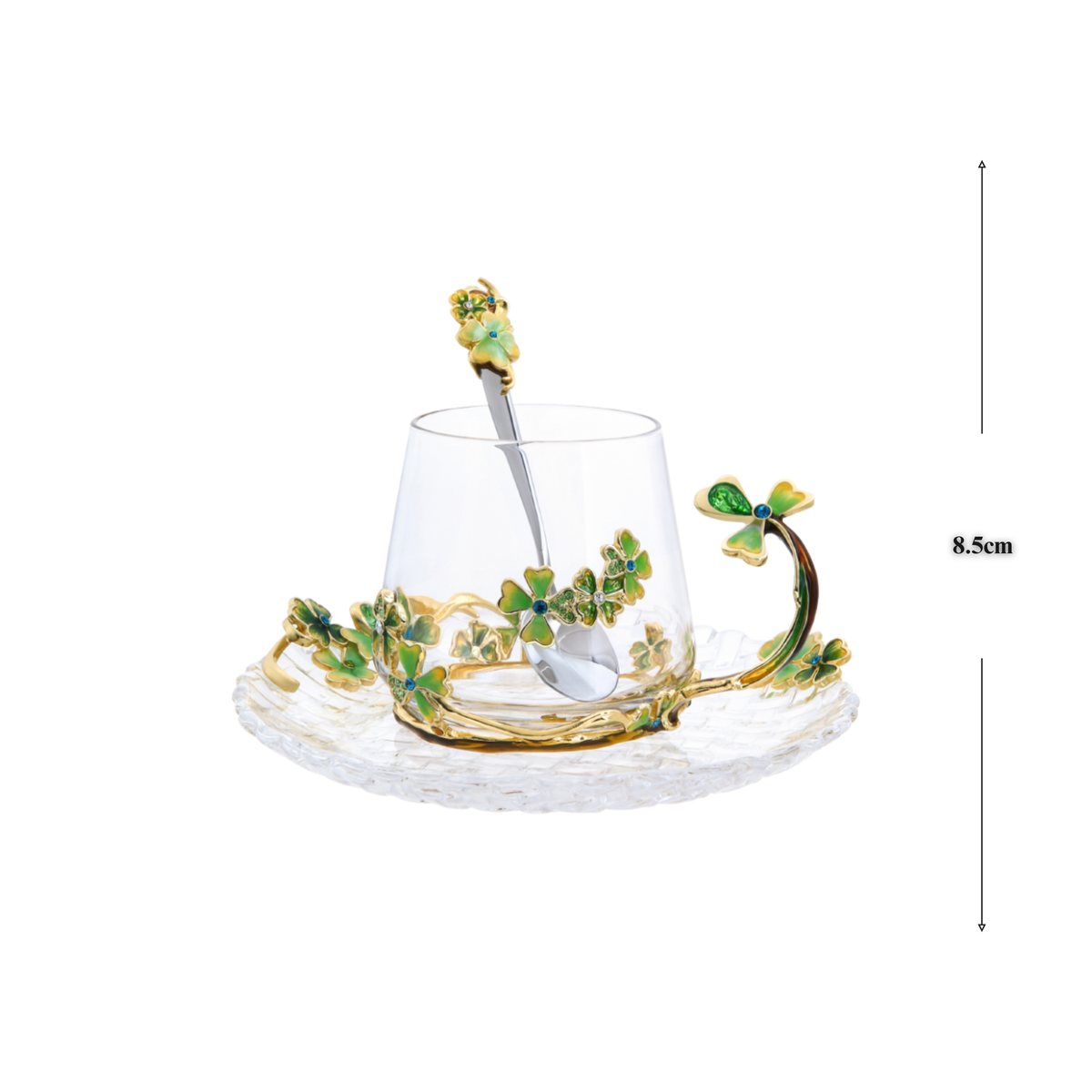 Crystal Bloom Tea Service Set
