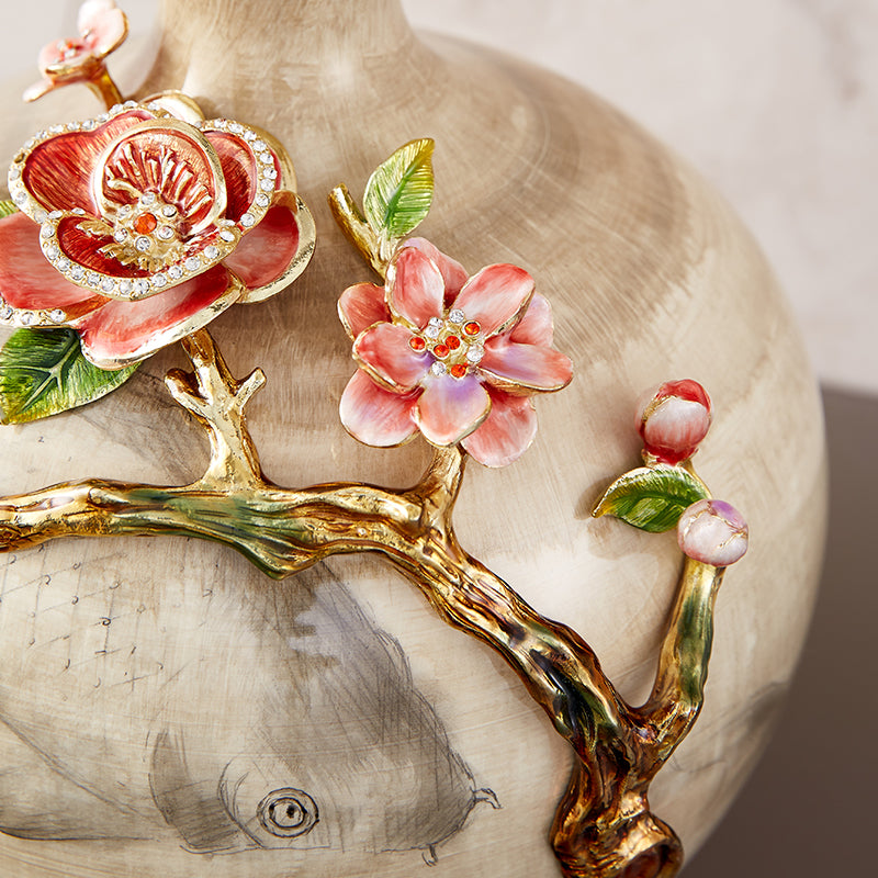 Golden Koi Zen Vessel