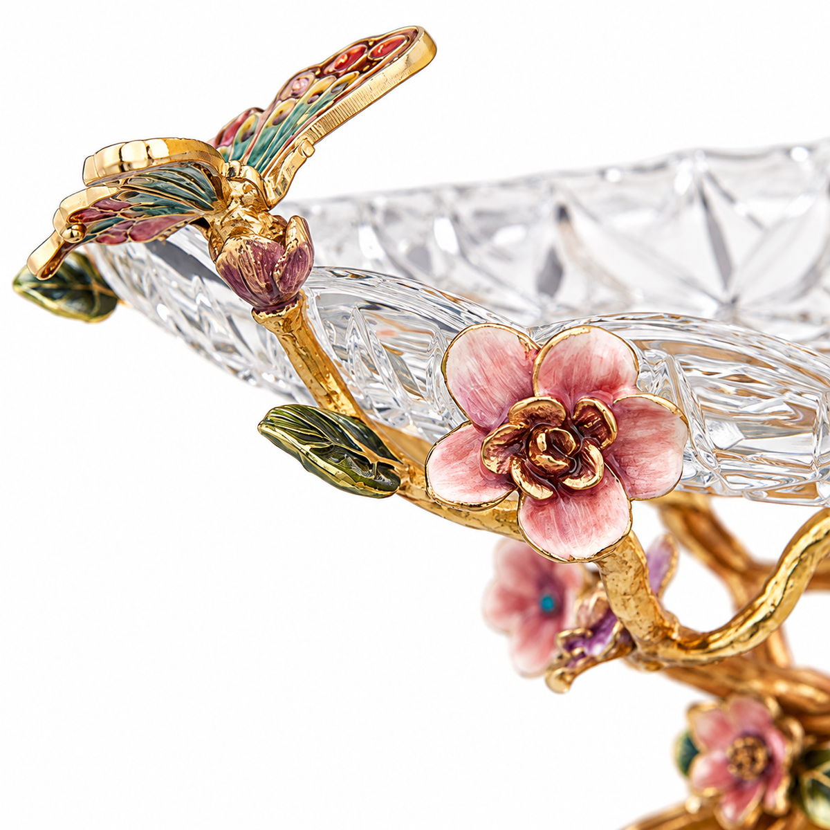 Gilded Butterfly Garden Stand