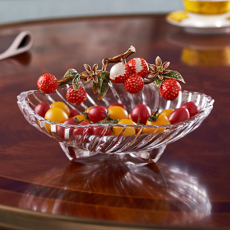 وعاء صدفة الليتشي القرمزي