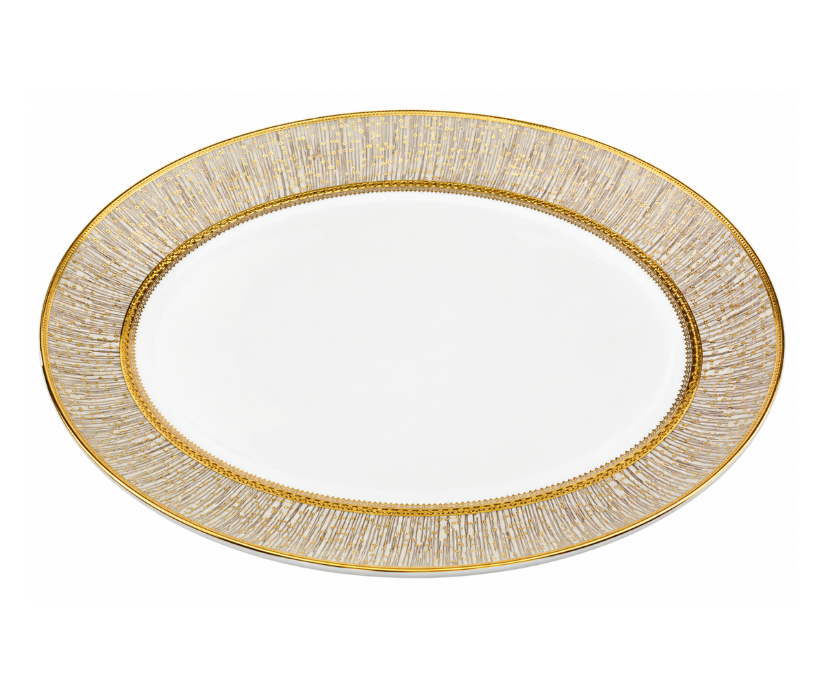 Gilded Textured Rim