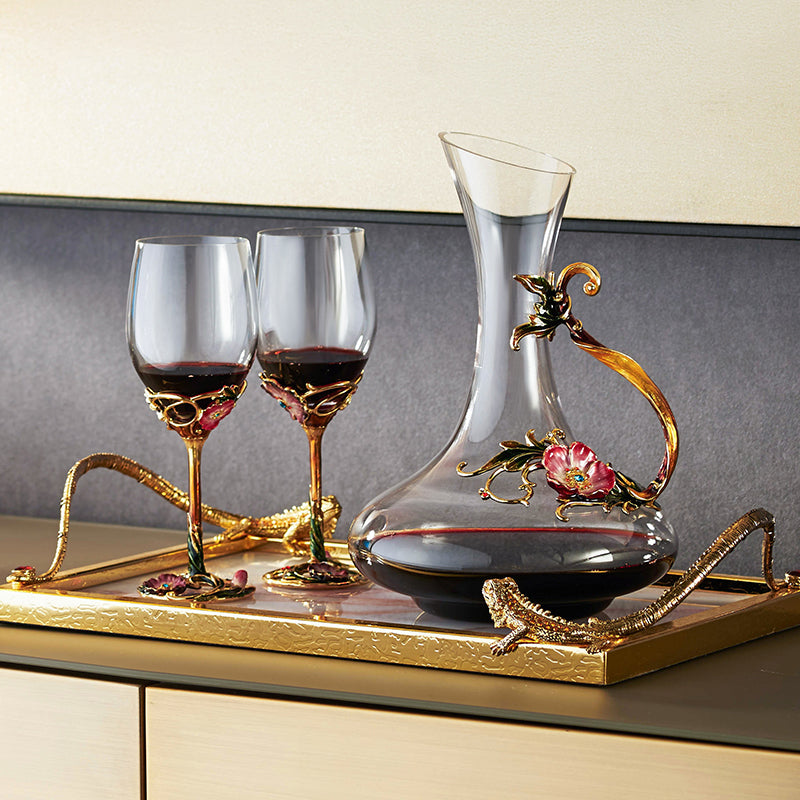 Twilight Bloom Wine Set