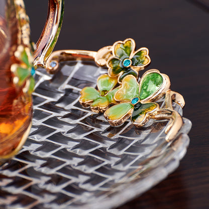 Crystal Bloom Tea Service Set