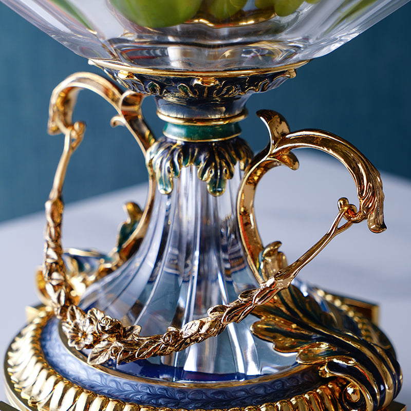 Royal Emerald Filigree Pedestal