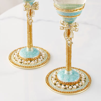 Azure Bow Pearl Flutes