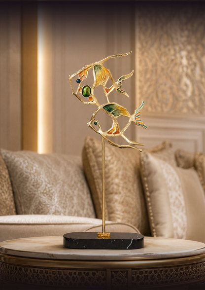 Golden Harmony Ornament