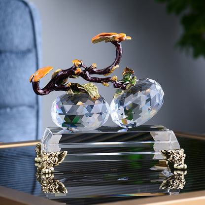 Gilded Harvest Prismatic Sculpture