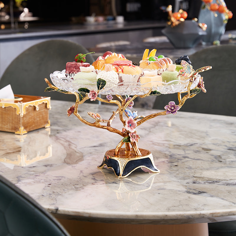 Gilded Butterfly Garden Stand