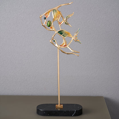 Golden Harmony Ornament