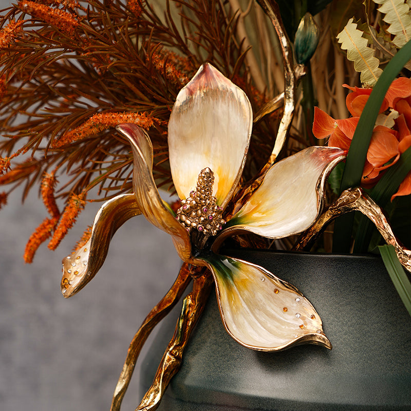 مزهرية إمبريال أزور "اللوتس الأبدي" الكبرى