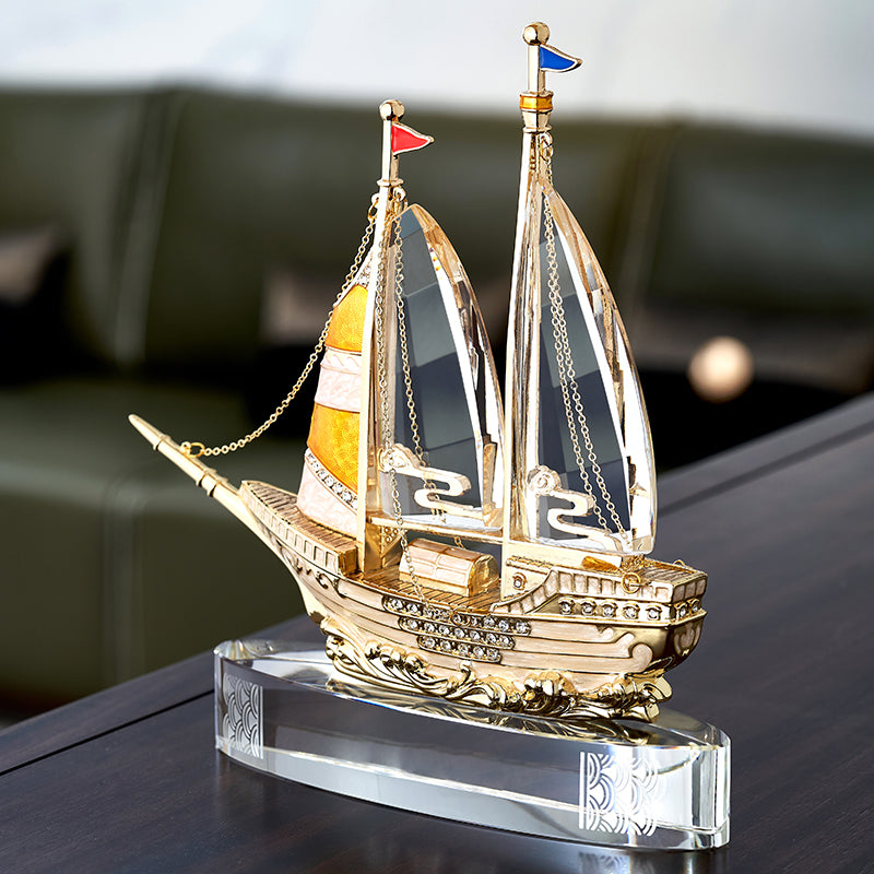 Golden Horizon Sailboat