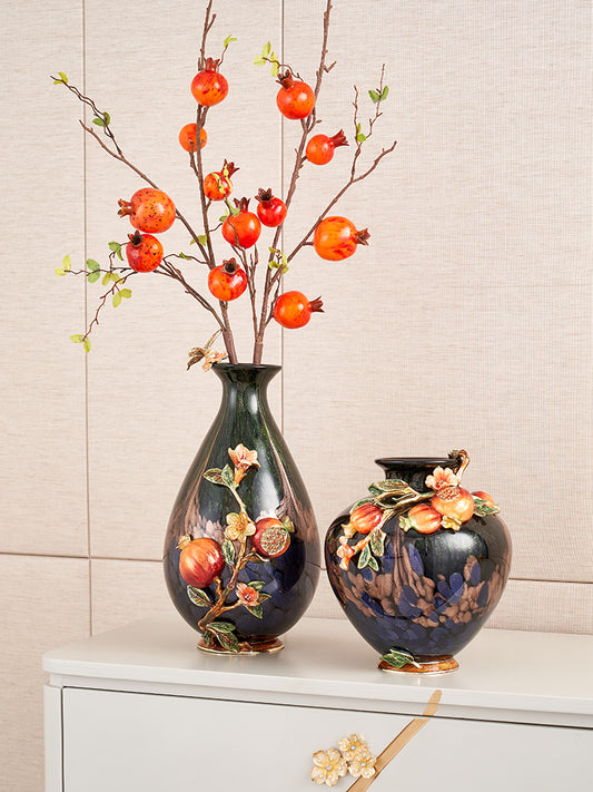 Autumn Reverie Glass Vase
