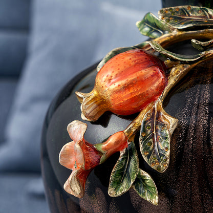 Midnight Pomegranate Heritage Lamp