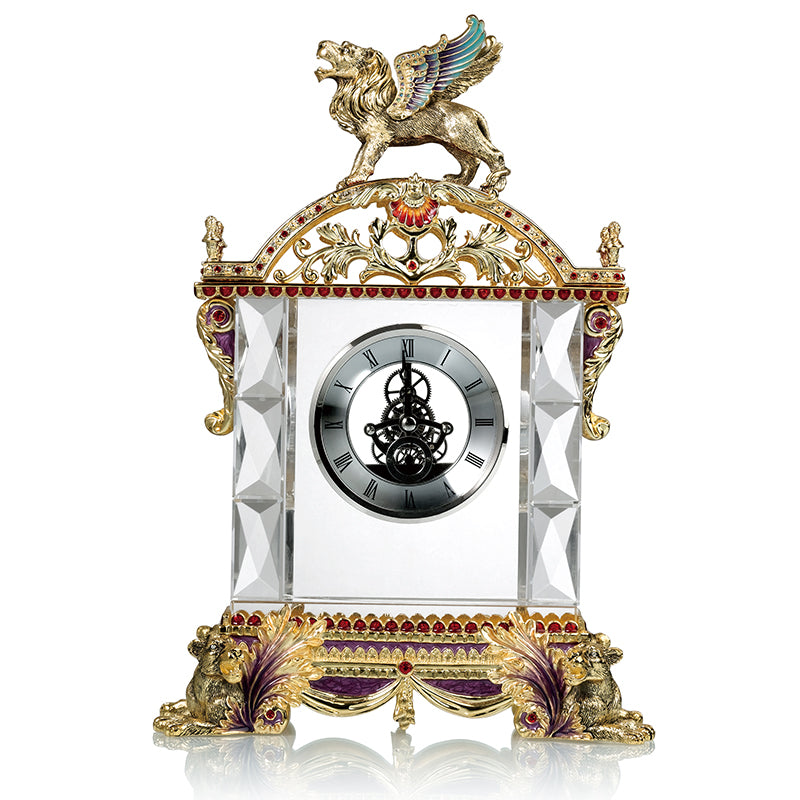 Majestic Winged Clock