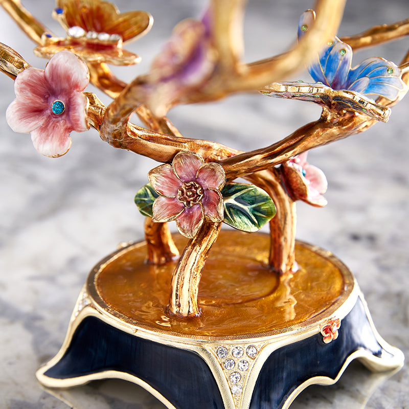 Gilded Butterfly Garden Stand
