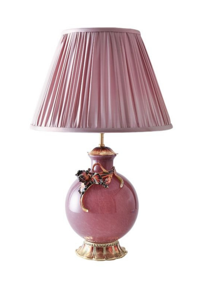 Blushing Blossom Heritage Table Lamp