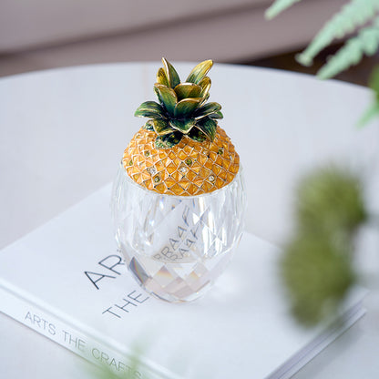 قبو كريستال الأناناس المذهب الإمبراطوري