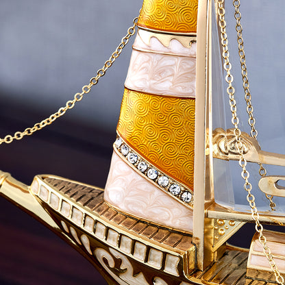 Golden Horizon Sailboat