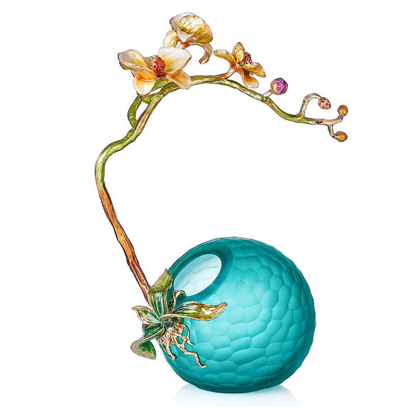 Radiant Glass Keepsake vase