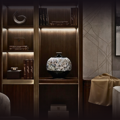 Lusso Vita "Lunar" Textured Vase