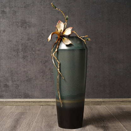 مزهرية إمبريال أزور "اللوتس الأبدي" الكبرى