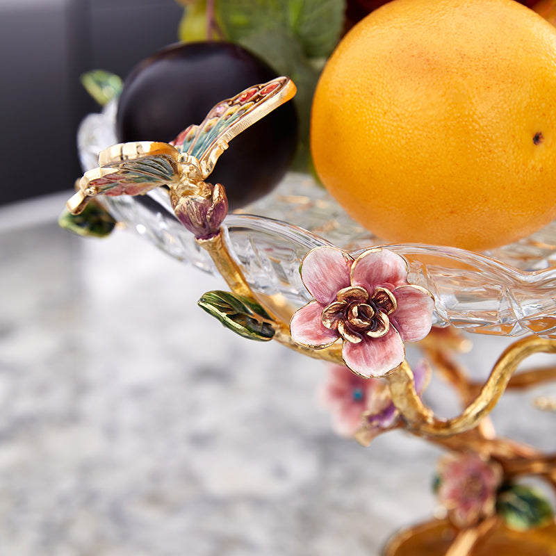 Gilded Butterfly Garden Stand