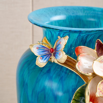 Glass vase - luxury elegant flower vase