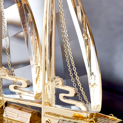 Golden Horizon Sailboat