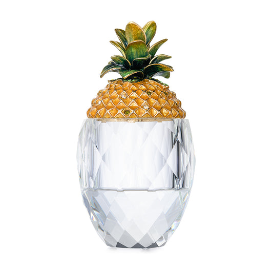 Imperial Gilded Pineapple Crystal Vault