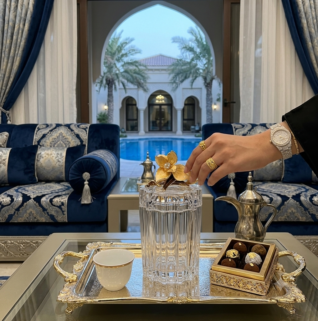 Emirati Orchid Jar