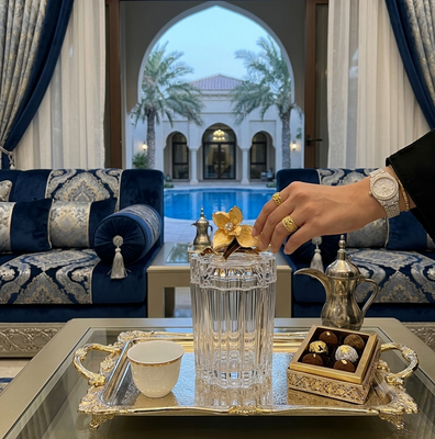 Emirati Orchid Jar