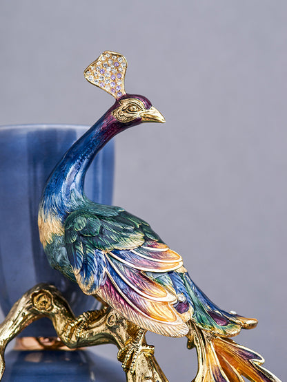 Whispers of Sapphire Vase