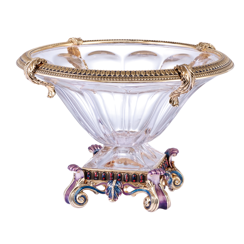 Imperial Orchard Crystal Bowl