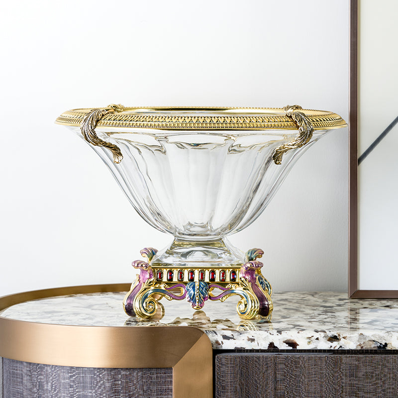 Imperial Orchard Crystal Bowl
