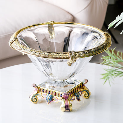Imperial Orchard Crystal Bowl