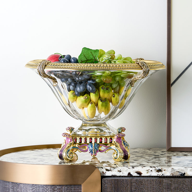 Imperial Orchard Crystal Bowl
