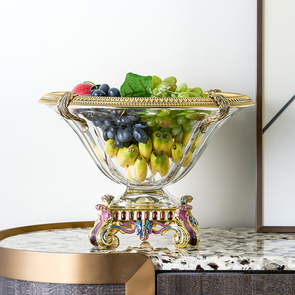 Imperial Orchard Crystal Bowl