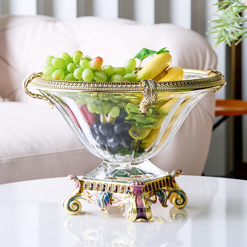 Imperial Orchard Crystal Bowl