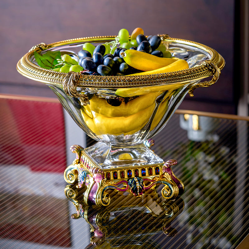 Imperial Orchard Crystal Bowl